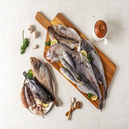 반건조생선 국내산 제수용 명절 10미세트 우럭 민어 조기 참돔 대구 참가자미 갑오징어 [원산지:국산]